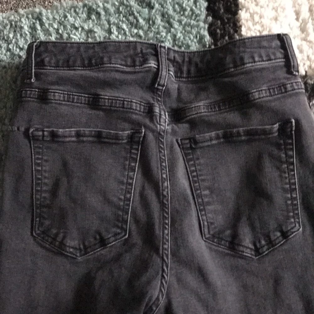 Grey Distressed Jeans - Picture 7 of 7